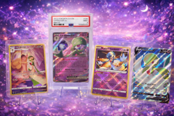 Pokemon Gardevoir PSA 9 ex Radiant V Full Art Card Lot 4 Card Set - Image 1
