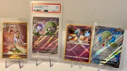 Pokemon Gardevoir PSA 9 ex Radiant V Full Art Card Lot 4 Card Set - Image 2