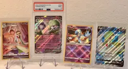 Pokemon Gardevoir PSA 9 ex Radiant V Full Art Card Lot 4 Card Set - Image 3