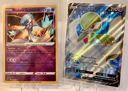 Pokemon Gardevoir PSA 9 ex Radiant V Full Art Card Lot 4 Card Set - Image 5