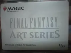 Sorceress's Schemes Art Card (Gold-Stamped Signature) Art Series: Final Fantasy - Image 2