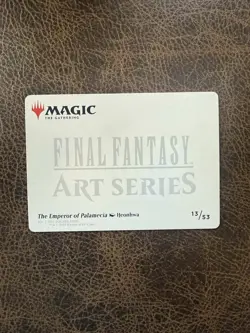 The Emperor of Palamecia Art Card - Art Series: FINAL FANTASY 13/53 - Gold-Stamp - Image 3