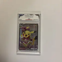 Pop Star Pikachu Cosplay Card Holographic (hp999) - Image 1