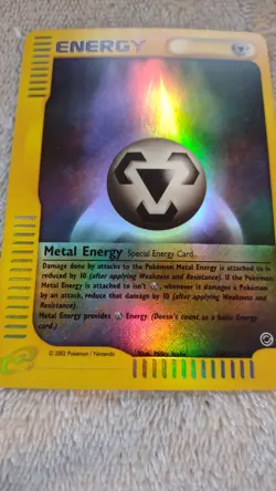 Metal Energy 159/165 Pokemon Card Expedition Base Set Reverse Holo 2002 - Image 4