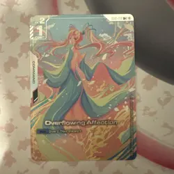 Gundam Newtype Rising Overflowing Affection U+ Raw Card Near Mint - Image 1