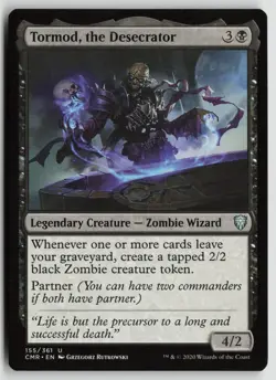 Tormod, the Desecrator Lightly Played 155 Commander Legends Magic: The Gathering - Image 1