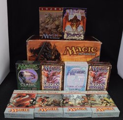 Huge Lot of Magic the Gathering Vintage Play Guides and Boxes MTG - Image 1