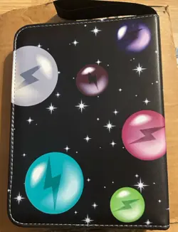 NWOT Pokemon Energy Balls TCG Zip Up Card Binder-2x4 50 Pages/400 Card Capacity - Image 2