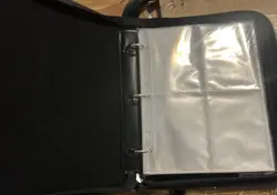 NWOT Pokemon Energy Balls TCG Zip Up Card Binder-2x4 50 Pages/400 Card Capacity - Image 3
