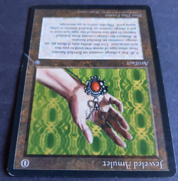 MTG Jeweled Amulet | Ice Age | LP | Artifact | Old Border | Vintage | - Image 3