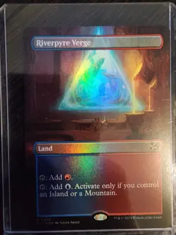 Riverpyre Verge (Borderless) Aetherdrift Foil - Image 1