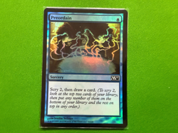 1x NM Foil Preordain Core Set 2011 M11 MTG Magic the Gathering - Image 1