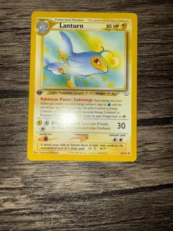 Pokemon Card - Neo Revelation 32/64 - LANTURN (uncommon) **1st Edition** - NM - Image 4