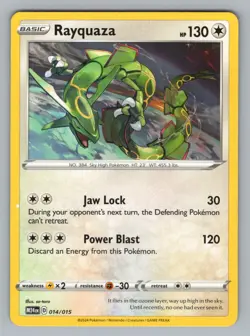 RAYQUAZA 014/015 P MCDONALD'S PROMOS 2024 POKEMON" NM M24 2025 - Image 1