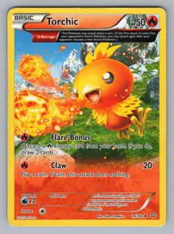 TORCHIC 26/160 UC PRIMAL CLASH POKEMON LP PRC 2015- - Image 1