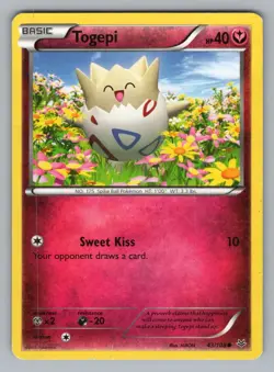 TOGEPI 43/108 C ROARING SKIES POKEMON LP ROS 2015- - Image 1