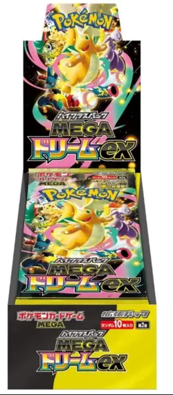 US SELLER Pokemon - Mega Dream EX - Japanese Booster Box - Image 1