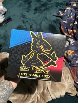 Pokemon TCG Crown Zenith Elite Trainer Box ETB Sealed - Image 1