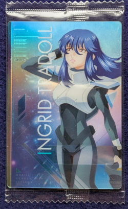 Gundam SEED Freedom INGRID TRADOLL Wafer Card Bandai 1-015 Japan Anime TCG NM - Image 1