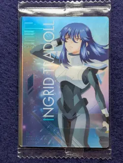 Gundam SEED Freedom INGRID TRADOLL Wafer Card Bandai 1-015 Japan Anime TCG NM - Image 2