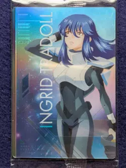 Gundam SEED Freedom INGRID TRADOLL Wafer Card Bandai 1-015 Japan Anime TCG NM - Image 3
