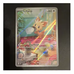 Pokemon Lillipup Sv: White Flare 154/086 Illustration Rare Holo - Image 1
