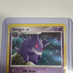 Pokemon TCG Gengar Diamond and Pearl 27/130 Rare Regular 110HP English Himeno - Image 3