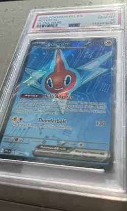 Pokemon Rotom ex 111/094 Ultra Rare Phantasmal Flames Japanese PSA 10 Gem Mint - Image 2