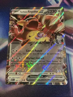 Pokemon TCG Team Rocket’s Kangaskhan ex 162/217 Double Rare Ascended Heroes NM/M - Image 1