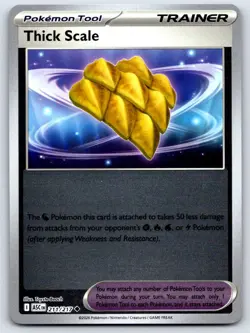 THICK SCALE 211/217 REVERSE HOLO ASCENDED HEROES POKEMON NEAR MINT - Image 1