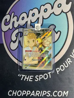 Pokemon Journey Together Lillie’s Ribombee Full Art IR Holo #164/159 - Image 1