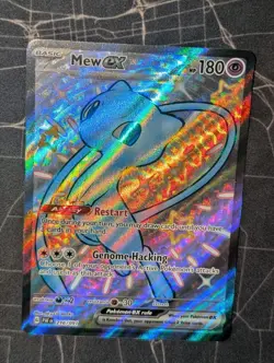 Pokemon TCG: Mew ex 216/091 - SV Paldean Fates Shiny Ultra Rare Full Art Holo - Image 5