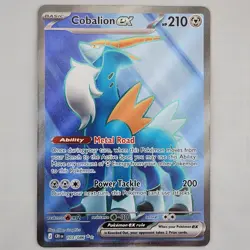 Cobalion Ex 103/086 Ultra Rare Holo Chaos Rising Pokemon TCG NM - Image 1