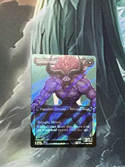 Magic the Gathering Final Fantasy Vincent Valentine Surge Foil Borderless Card!! - Image 5