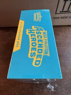 Pokemon Ascended Heroes ETB Elite Trainer Box New Sealed (perforation on bottom) - Image 4