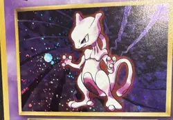 1996 Mewtwo No. 150 Holo Rare Pokemon Base Set Japanese Expansion Pack - Image 2