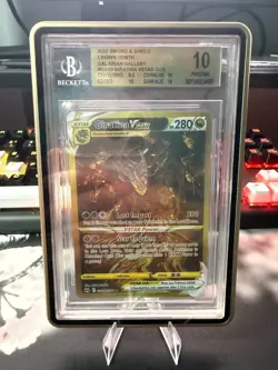 Pokemon Giratina VSTAR GG69/GG70 BGS 10 Pristine – Crown Zenith Galarian Gallery - Image 1
