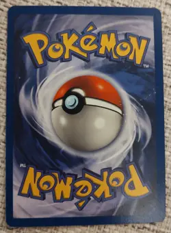 1999 Pokemon Jungle 1st Edition Rhydon #45/64 HP Damage Back - Image 2