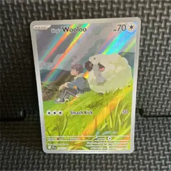 The Pokemon Company Hop's Wooloo 170/159 Sv09 Journey Together Holo IR ENG - Image 1