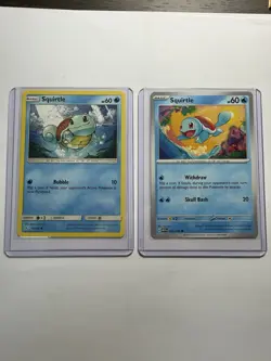 Pokemon TCG Squirtle Unbroken Bonds 33/214 & 007/165 Bundle - Image 3