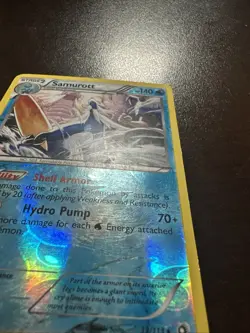 Samurott 39/113 Reverse Holo Rare HP Pokemon TCG Legendary Treasures - Image 2