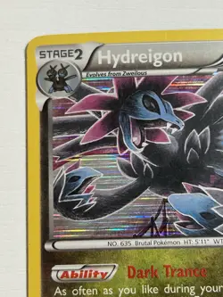 Pokemon Legendary Treasures Hydreigon 99/113 Holo Rare MP - Image 2