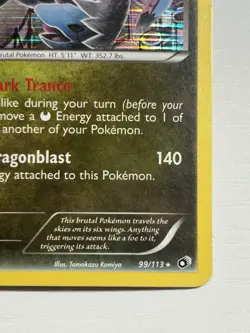 Pokemon Legendary Treasures Hydreigon 99/113 Holo Rare MP - Image 4