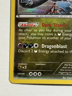 Pokemon Legendary Treasures Hydreigon 99/113 Holo Rare MP - Image 5