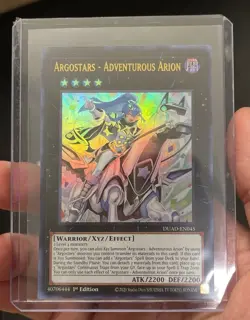 Yugioh! Argostars - Adventurous Arion Duelist Advance DUAD-EN045 PREORDER - Image 1