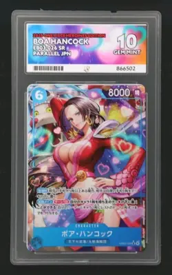 Boa Hancock Alternate Art ACE 10 Japanese 2025 One Piece EB03 #026 - Image 1