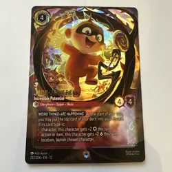 Jack-jack Parr Incredible Potential 232/204 Disney Lorcana Wilds Unknown - Image 1