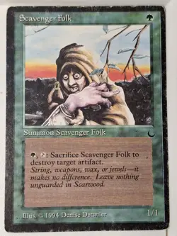 Scavenger Folk - (MP) The Dark - Magic the Gathering MTG - Image 1