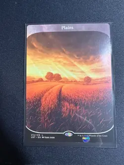 MTG Plains Unstable 212/216 Full Art Land NM - Image 1