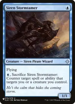 Siren Stormtamer - Light Play MTG The List - Image 1